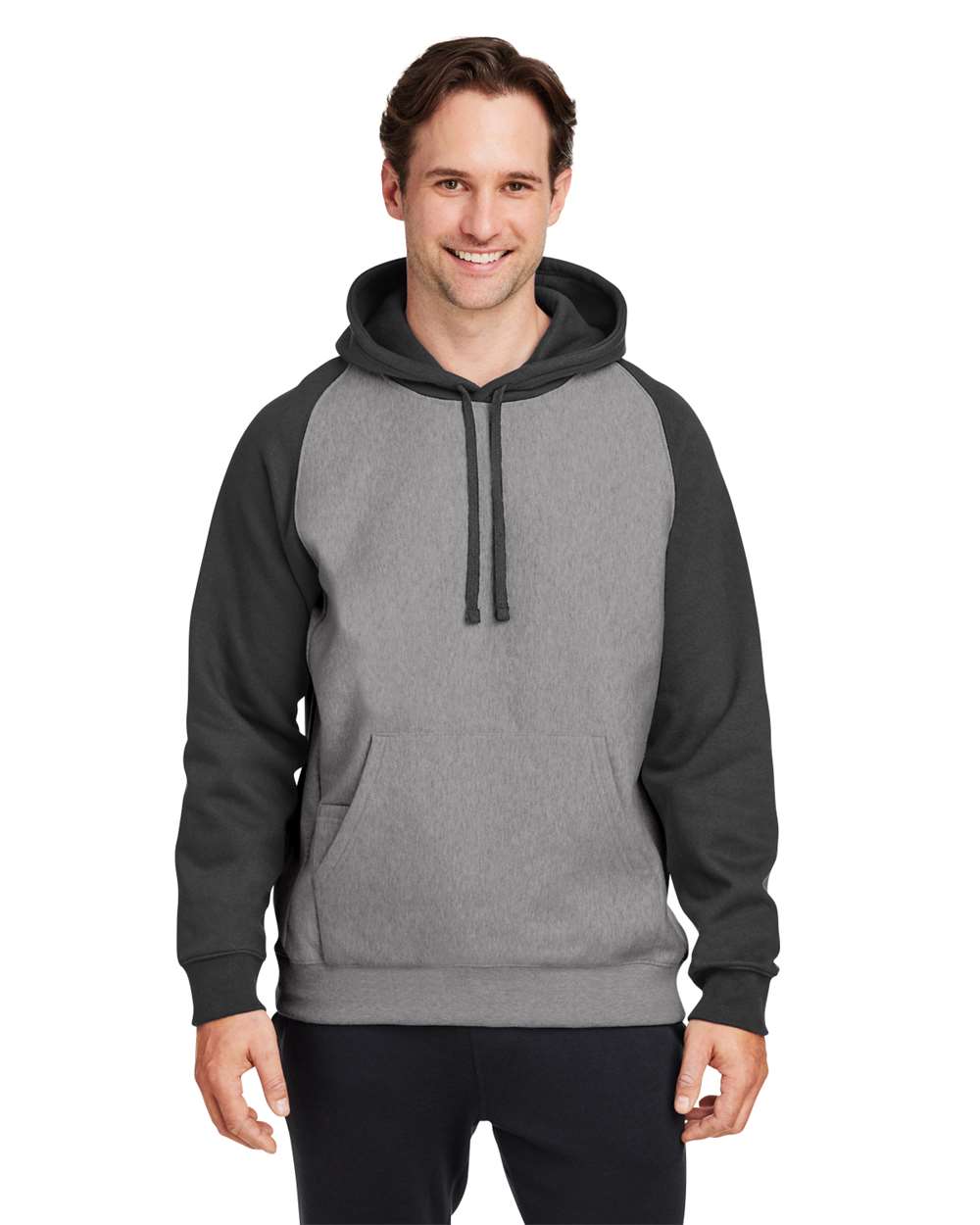#colormdl_Dark Grey Heather/ Black