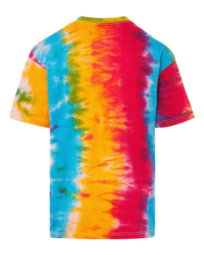 MV Sport Unisex Crazy T-Shirt 201 #color_Rainbow Tie Dye