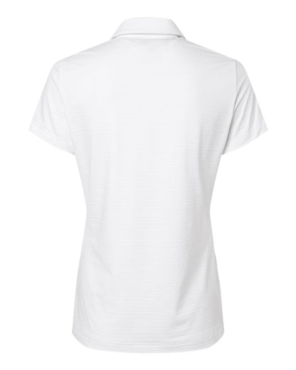 Adidas Women's Textured Stripe Polo A707 #color_White