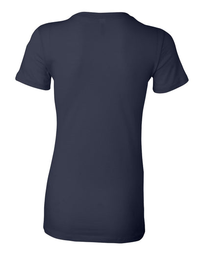 BELLA + CANVAS Women's Slim Fit Tee 6004 #color_Navy