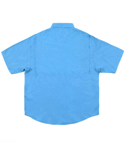 Burnside Baja Short Sleeve Fishing Shirt 2297 #color_Sail