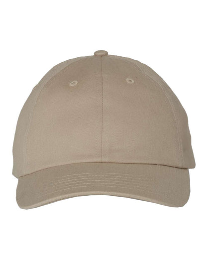 Valucap Brushed Twill Cap VC200 #color_Khaki