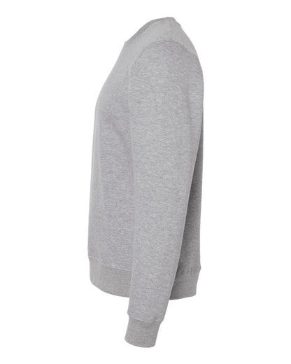 J. America Unisex BTB Fleece Crewneck Sweatshirt 8721 #color_Oxford