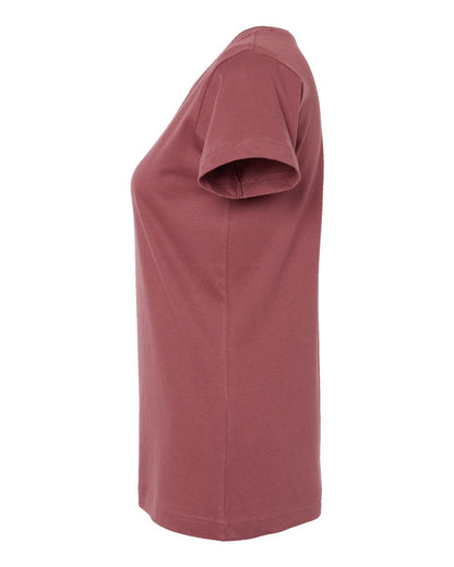 LAT Women's Fine Jersey Tee 3516 #color_Rouge