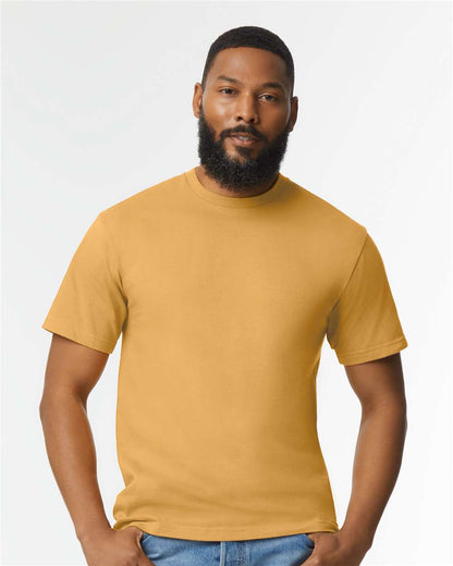 Gildan Unisex Softstyle® Midweight T-Shirt 65000 #colormdl_Mustard