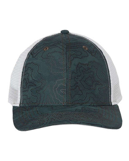 DRI DUCK Territory Trucker Cap 3458 #color_Forest