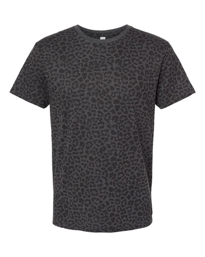 LAT Unisex Fine Jersey Tee 6901 #color_Black Leopard