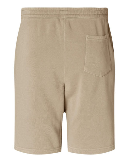 Independent Trading Co. Unisex Pigment-Dyed Fleece Shorts PRM50STPD #color_Pigment Sandstone