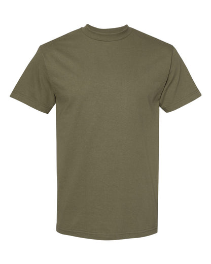 American Apparel Heavyweight Cotton Tee 1301 #color_Military Green