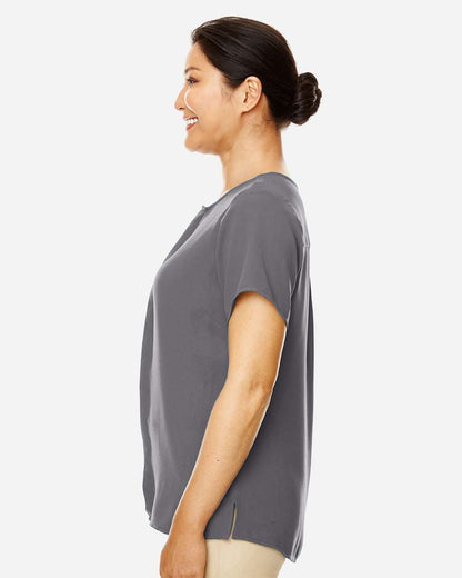 Devon & Jones Women's Perfect Fit™ Crepe Blouse DP612W #colormdl_Graphite