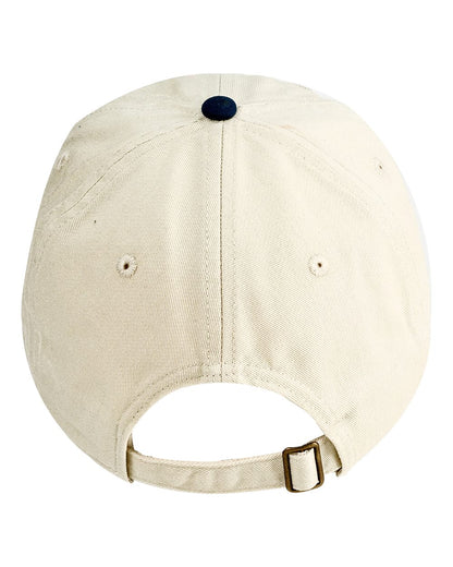 econscious Eco Baseball Cap EC7000 #color_Oyster/ Pacific