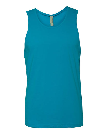 Next Level Cotton Muscle Tank 3633 #color_Turquoise