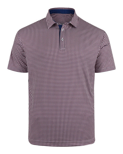 Swannies Men's Tanner Polo SW2200 #color_Red