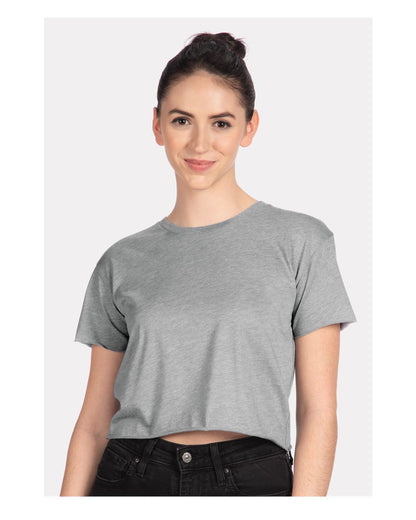 Next Level Women's Festival Crop Top 5080 #colormdl_Heather Grey