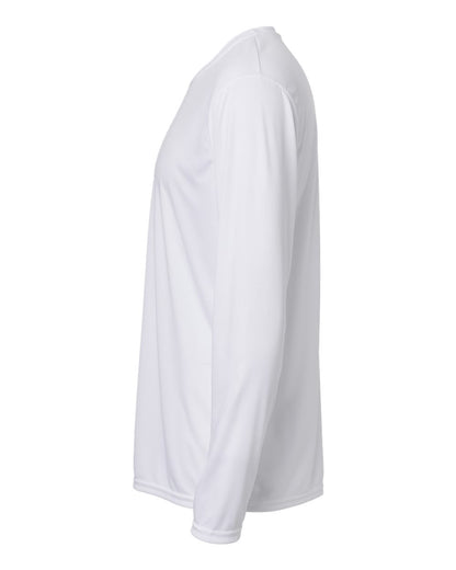 Holloway Men's Momentum Long Sleeve T-Shirt 222822 #color_White