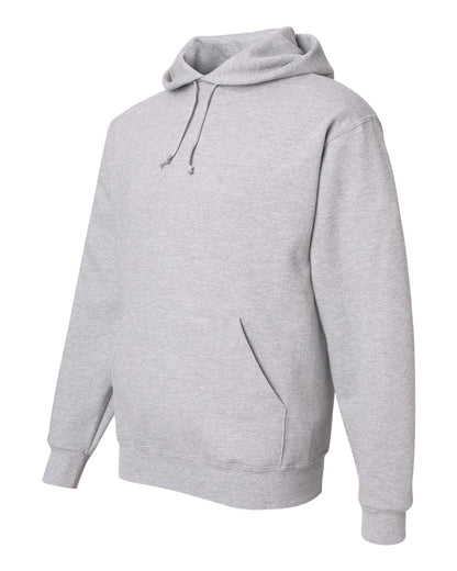 JERZEES Unisex Super Sweats NuBlend® Hooded Sweatshirt 4997MR #color_Ash