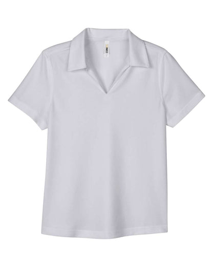 CORE365 Women's Market Snag Protect Mesh Polo CE104W #color_Platinum
