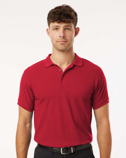 AllPro Men's Pique Polo 62800 #colormdl_Red