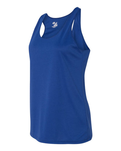 Badger Women’s B-Core Racerback Tank Top 4166 #color_Royal