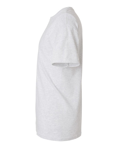 M&O Men's Gold Soft Touch T-Shirt 4800 #color_Ash