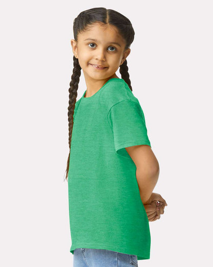 Gildan Youth Softstyle® T-Shirt 64000B #colormdl_Heather Irish Green