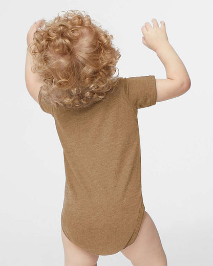 Rabbit Skins Infant Fine Jersey Bodysuit 4424 #colormdl_Vintage Coyote Brown