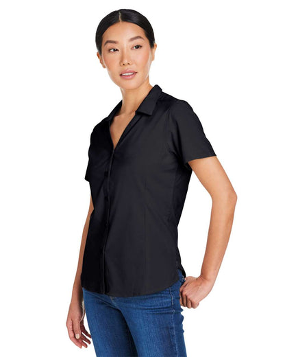 CORE365 Women's Ultra UVP® Marina Shirt CE510W #colormdl_Black