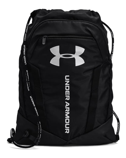 Under Armour Undeniable Drawstring Backpack 1369220 #color_Black/ M Silver
