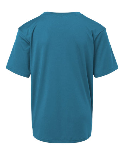 AllPro Youth Pro-Lock Performance T-Shirt 48000Y #color_Pacific Blue