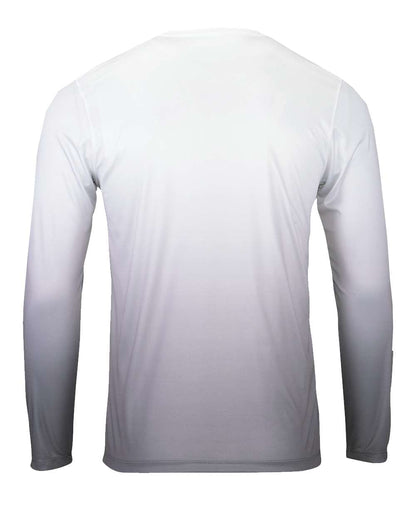 Paragon Men's Maui Performance Long Sleeve T-Shirt 233 #color_Aluminum