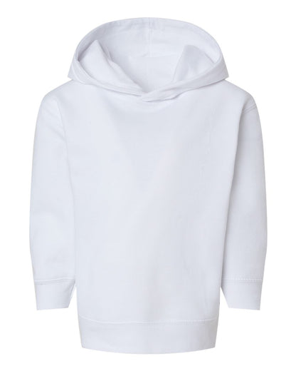 Rabbit Skins Toddler Pullover Fleece Hoodie 3326 #color_White