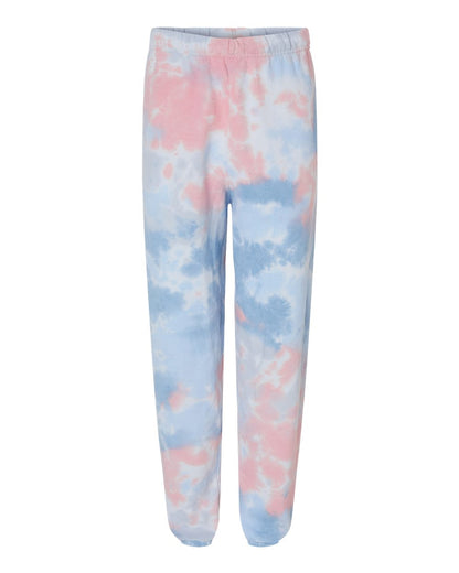 Dyenomite Dream Tie-Dyed Sweatpants 973VR #color_Coral Dream