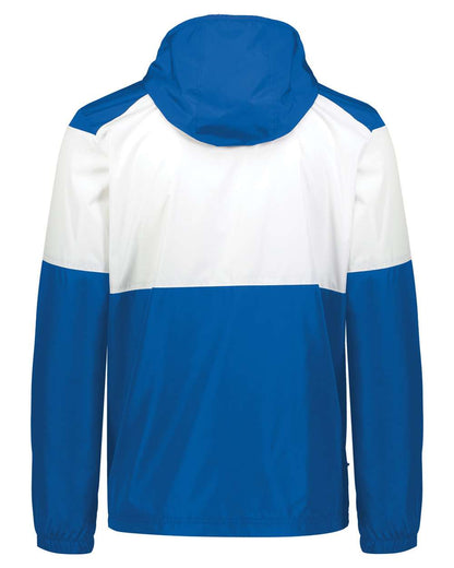 Holloway Men's SeriesX Hooded Jacket 229528 #color_Royal/ White