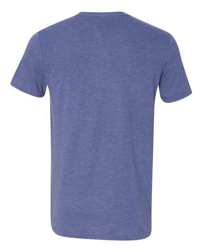 Gildan Unisex Softstyle® Triblend T-Shirt 6750 #color_Heather Blue