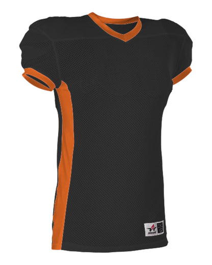 Alleson Athletic Youth Football Jersey 750EY #color_Black/ Orange