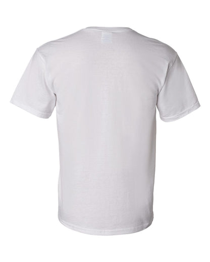 Gildan Unisex DryBlend® Pocket T-Shirt 8300 #color_White