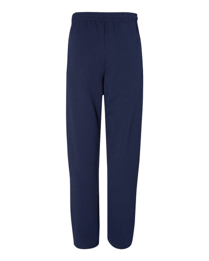 Russell Athletic Unisex Dri Power® Open-Bottom Pocket Sweatpants 596HBM #color_Navy