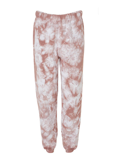 Dyenomite Dream Tie-Dyed Sweatpants 973VR #color_Copper Crystal