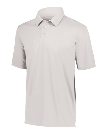 Augusta Sportswear Youth Vital Polo 5018 #color_White