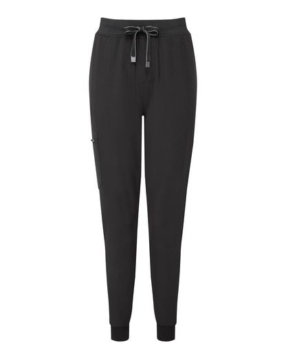 Onna Women's Energized Stretch Jogger Scrub Pants NN610 #color_Black