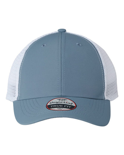 Imperial The Original Sport Mesh Cap X210SM #color_Breaker Blue/ White