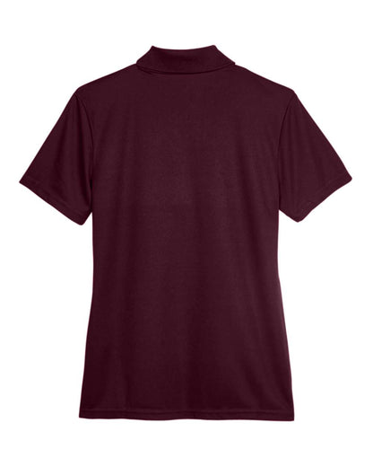 CORE365 Women's Origin Performance Piqué Polo 78181 #color_Burgundy