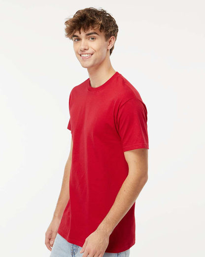 M&O Men's Gold Soft Touch T-Shirt 4800 #colormdl_Deep Red