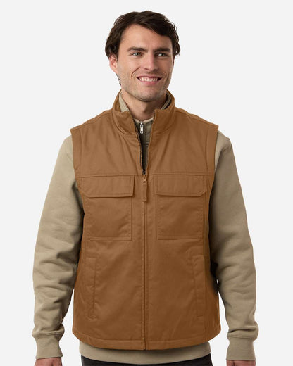 Harriton Unisex ClimaBloc® Station Vest M723 #colormdl_Duck Brown