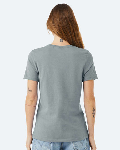 BELLA + CANVAS Women’s Relaxed Jersey Tee 6400 #colormdl_Blue Storm