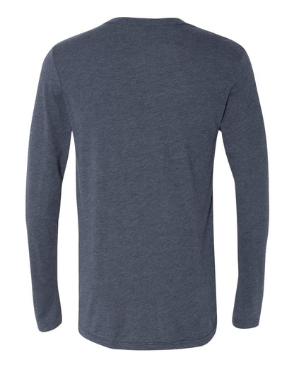 Next Level Triblend Long Sleeve T-Shirt 6071 #color_Vintage Navy