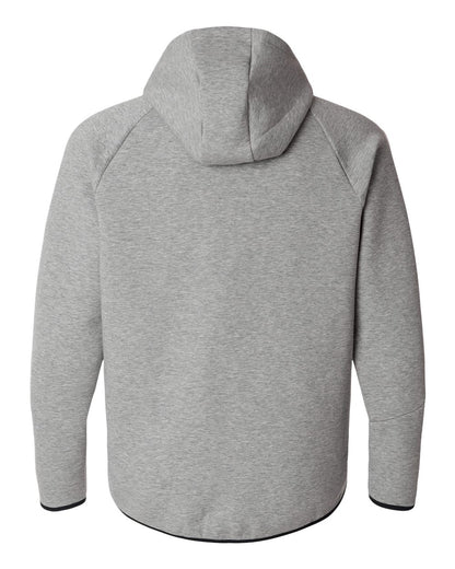 Under Armour Men's Unstoppable Fleece Full-Zip 1379806 #color_Mod Grey/ Black