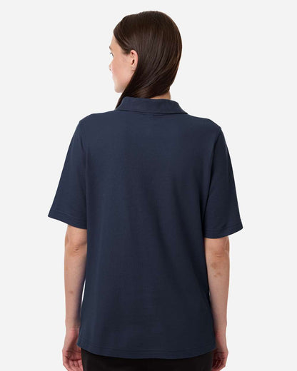 Harriton Women's Maverick CVC Pique Polo M105W #colormdl_Dark Navy