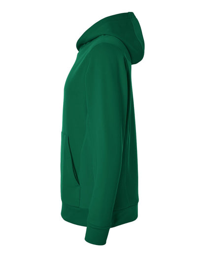 Team 365 Unisex Squad Hooded Tech Fleece Pullover TT400 #color_Sport Forest