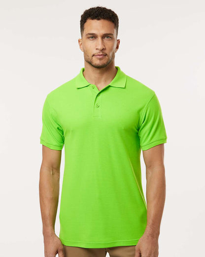AllPro Men's Pique Polo 62800 #colormdl_Lime